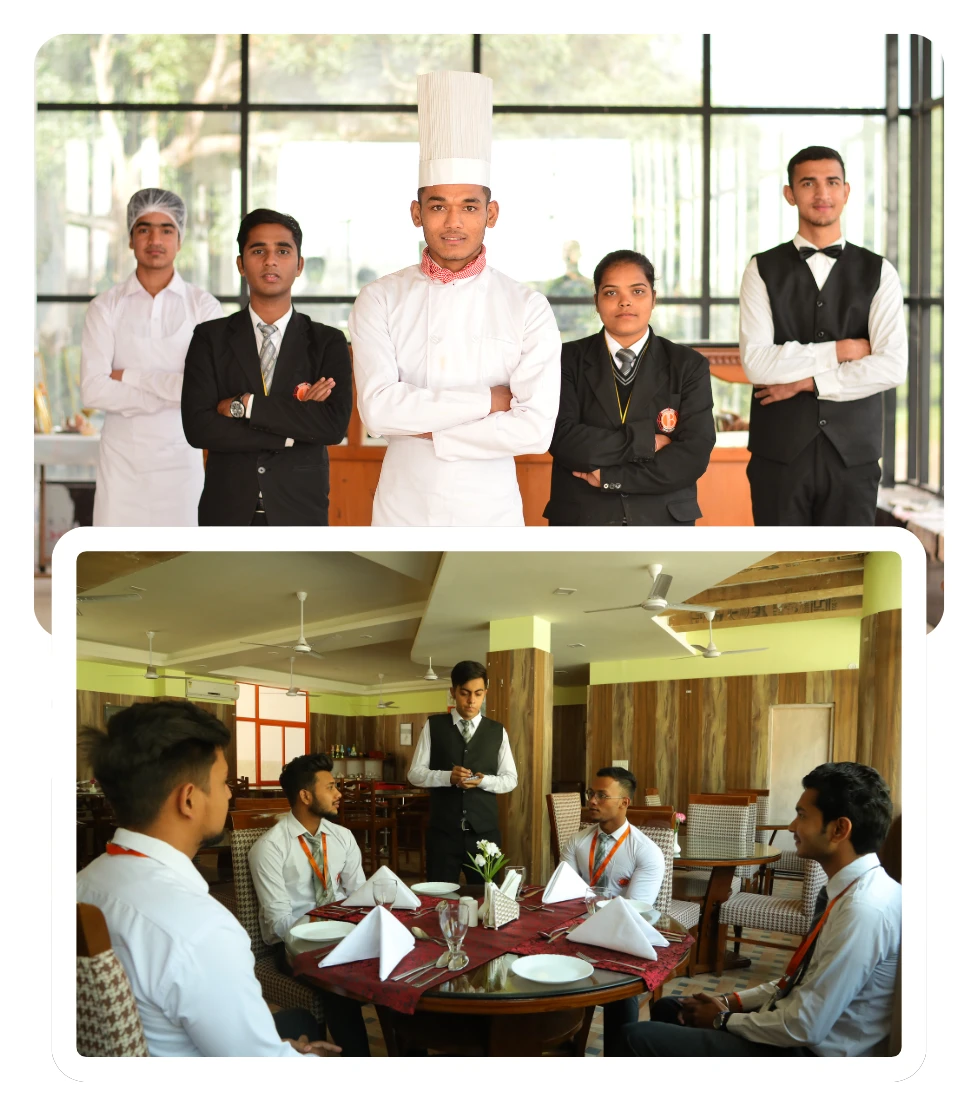 Hospitality marketing growth visual